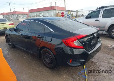 2016 Honda Civic Lx из США, поврежденный, VIN 19XFC2F50GE097024